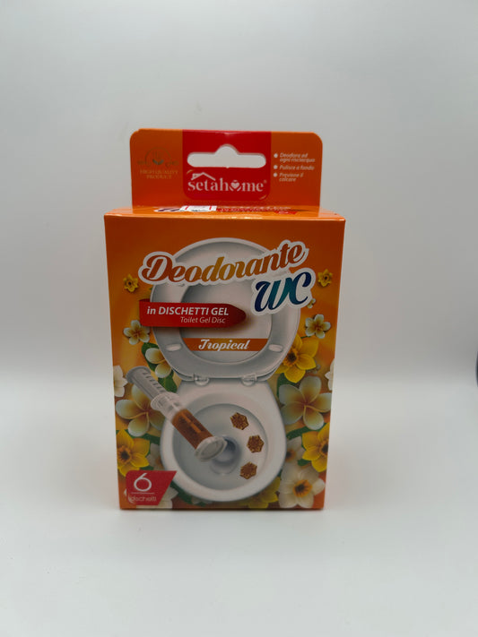 DEODORANTE WC IN DISCHETTI