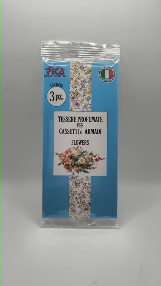 TESSERE PROFUMATE PER CASSETTI E ARMADI