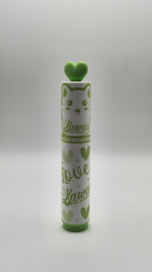 Evidenziatori Cuoricino Kawaii