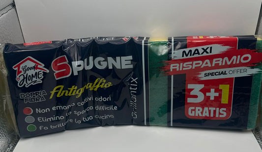 SET DI SPUGNE PER I PIATTI