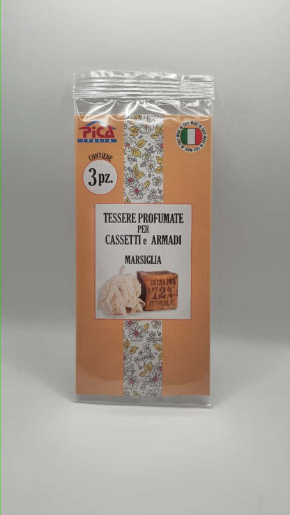 TESSERE PROFUMATE PER CASSETTI E ARMADI