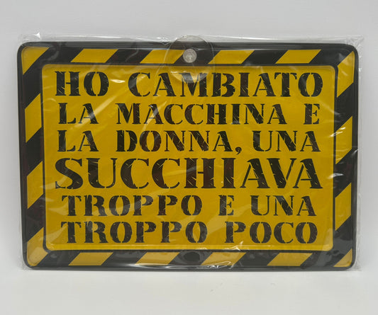 TARGHETTE SIMPATICHE