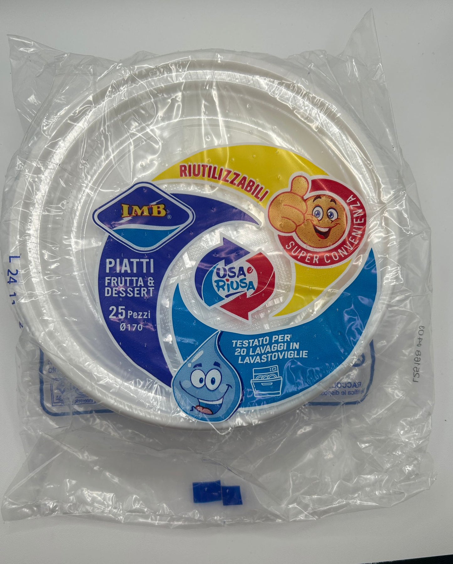 PIATTI DESSERT 25 PZ